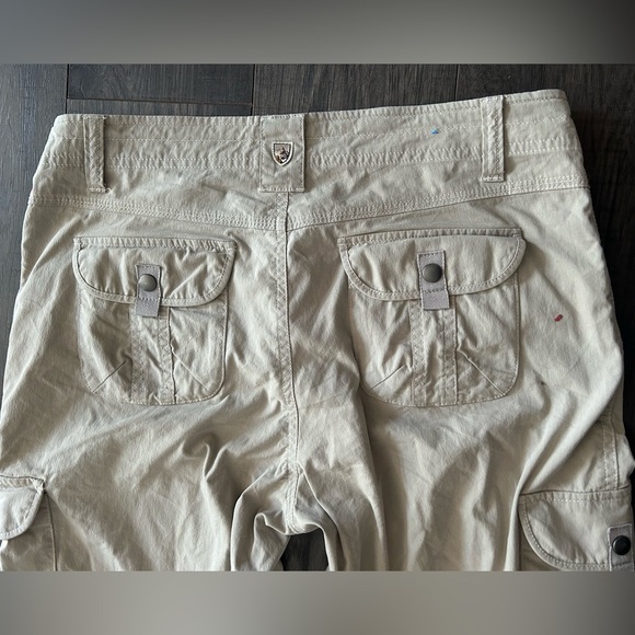 KÜHL KONTRA womens size 10 roll up Capri pants - Picture 7 of 9